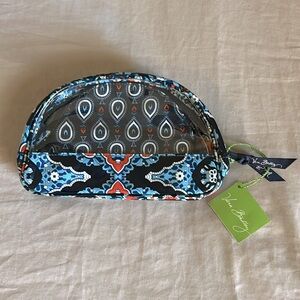 NWT Vera Bradley Clear Cosmetic Duo in Marrakesh